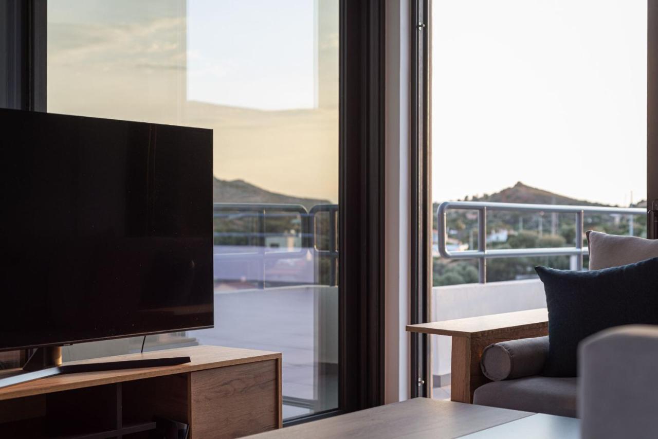 Sounio Panoramic Loft Apartment Соунио Екстериор снимка