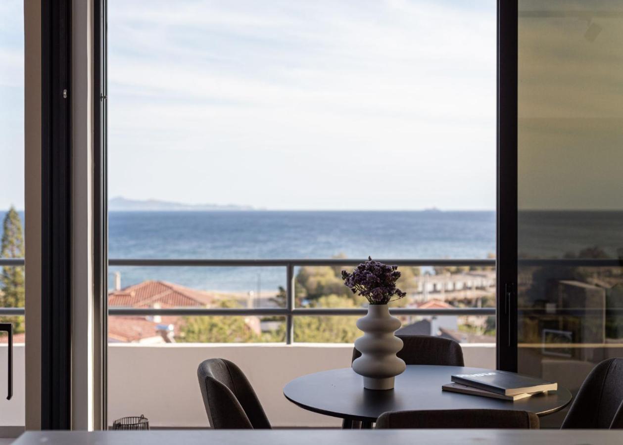 Sounio Panoramic Loft Apartment Соунио Екстериор снимка