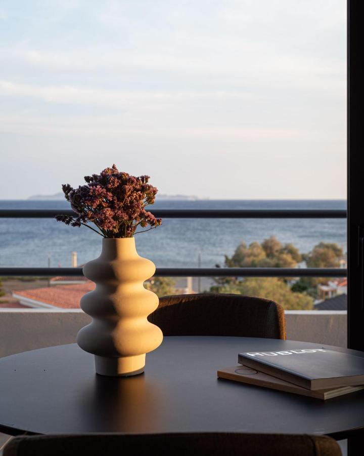 Sounio Panoramic Loft Apartment Соунио Екстериор снимка