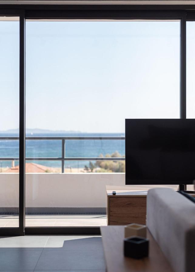 Sounio Panoramic Loft Apartment Соунио Екстериор снимка